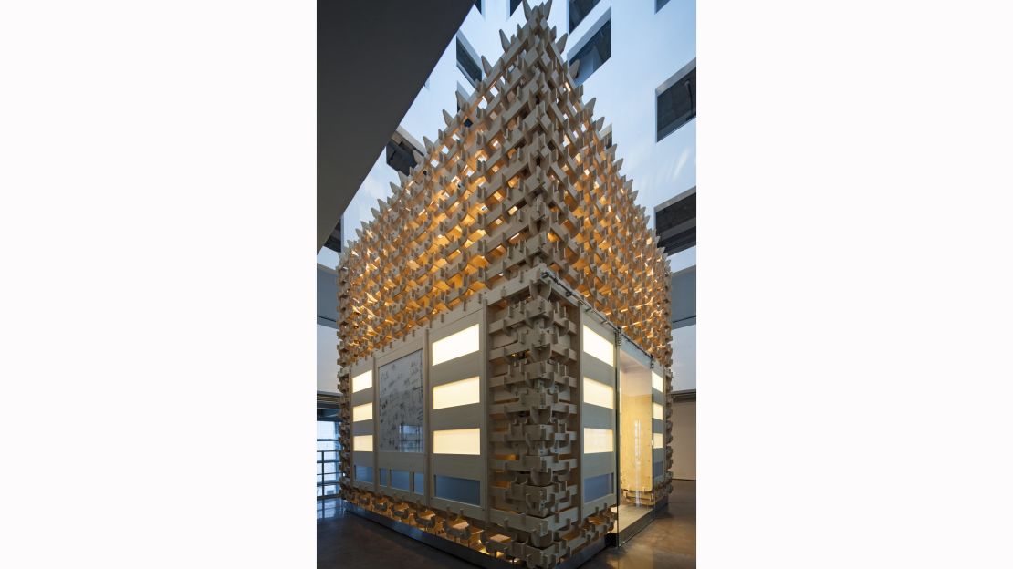 Dougong Cube, Beijing, China by Terrence Curry, Wu Chaoyun, He Shen and Cheng Kun.