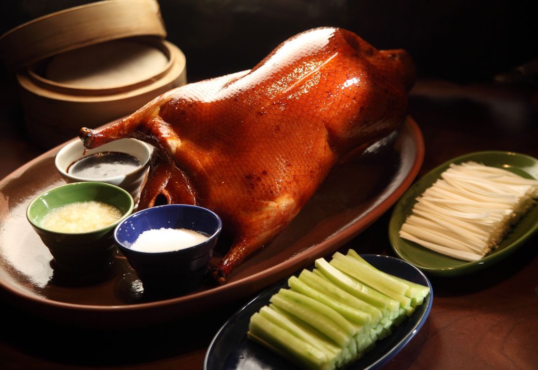 Those seeking a Chinese feast can splurge on Peking duck at 1881, inside the Grand Hyatt. 