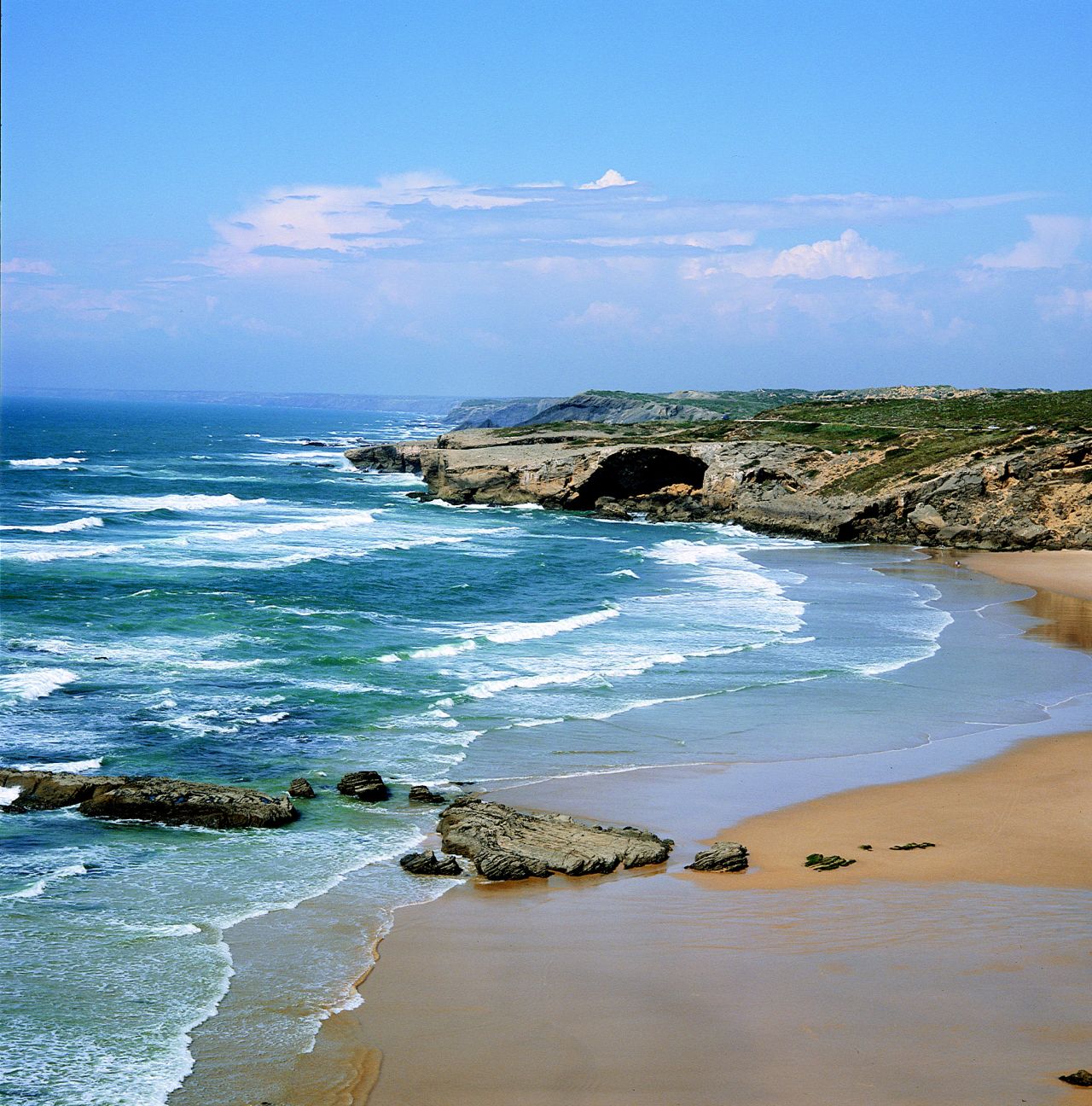 <strong>Sun traps: </strong>Southern exposure means the Algarve's beaches are perfectly positioned to trap the rays during the region's 300 days of annual sunshine. 