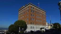 Thumbnail from CNN video of Russian consulate San Francisco