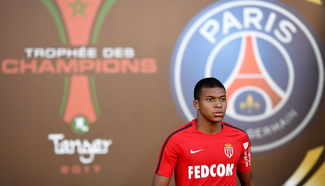 Mbappé scored 27 goals in 60 games for Monaco.