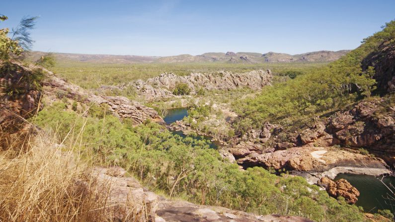 <strong>Jarrangbarnmi: </strong>A restricted part of Kakadu, Jarrangbarnmi has stunning plunge pools and falls as well as rare species like the hooded parrot and Gouldian finch. A special permit is needed to bushwalk and camp here.