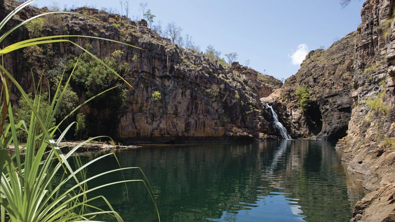 <strong>Maguk Falls: </strong>Maguk Falls is surrounded by lush vegetation and monsoon forest. It's also a great spot for bird-watching -- rainbow pitta and emerald doves are some of the regulars here -- and endemic Anbinik trees.