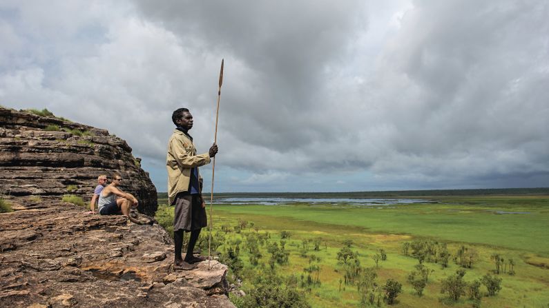 <strong>Nadab Lookout: </strong>One of the star attractions in Kakadu, Nadab Lookout in Ubirr boasts some of the best Aboriginal rock art in the world. 