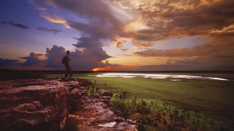 <strong>Kakadu National Park: </strong>Australia's largest national park, Kakadu has a diverse landscape featuring thousands of plant and animal species as well as unique Aboriginal culture. Tourism Northern Territory (NT) worked with aerial videographers to produce a series of videos highlighting the beauty of Kakadu. (Check out the stunning <a >video</a> in the below text.)