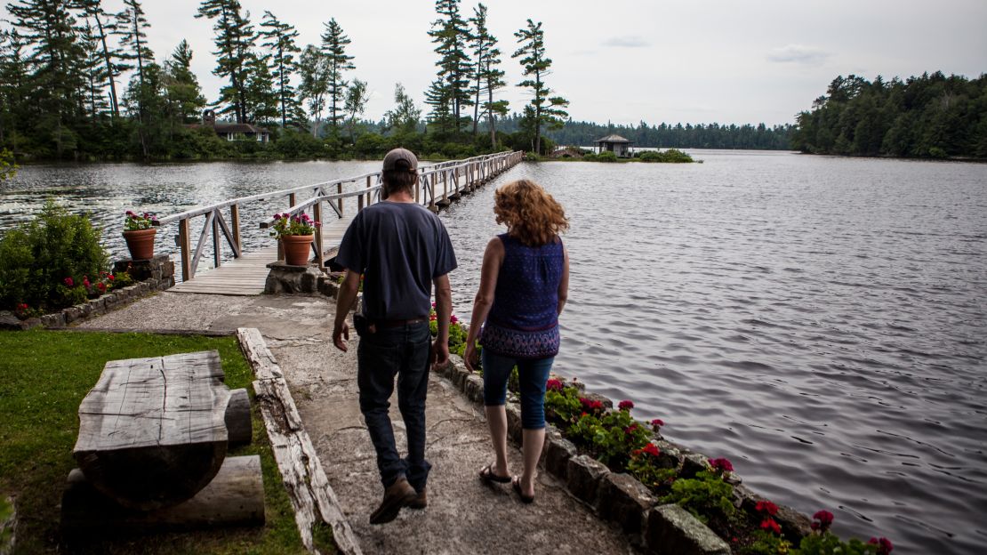 White Pine Camp guests can reserve the President's Cabin, where Calvin Coolidge once slept. 