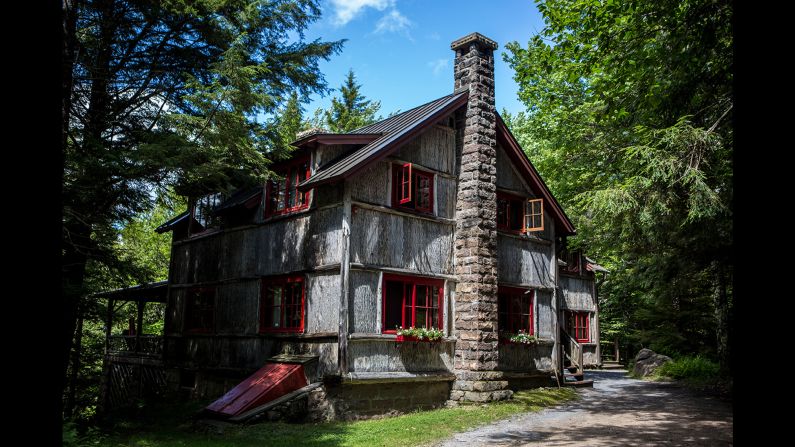 <strong>Great Camp Sagamore, Raquette Lake, New York</strong>: The home of Alfred G. Vanderbilt's family until 1954, this National Historic Landmark still has its original furnishings intact and no updated 21st-century amenities.