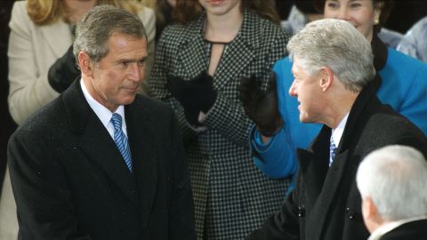 Bush Clinton Inauguration 2001