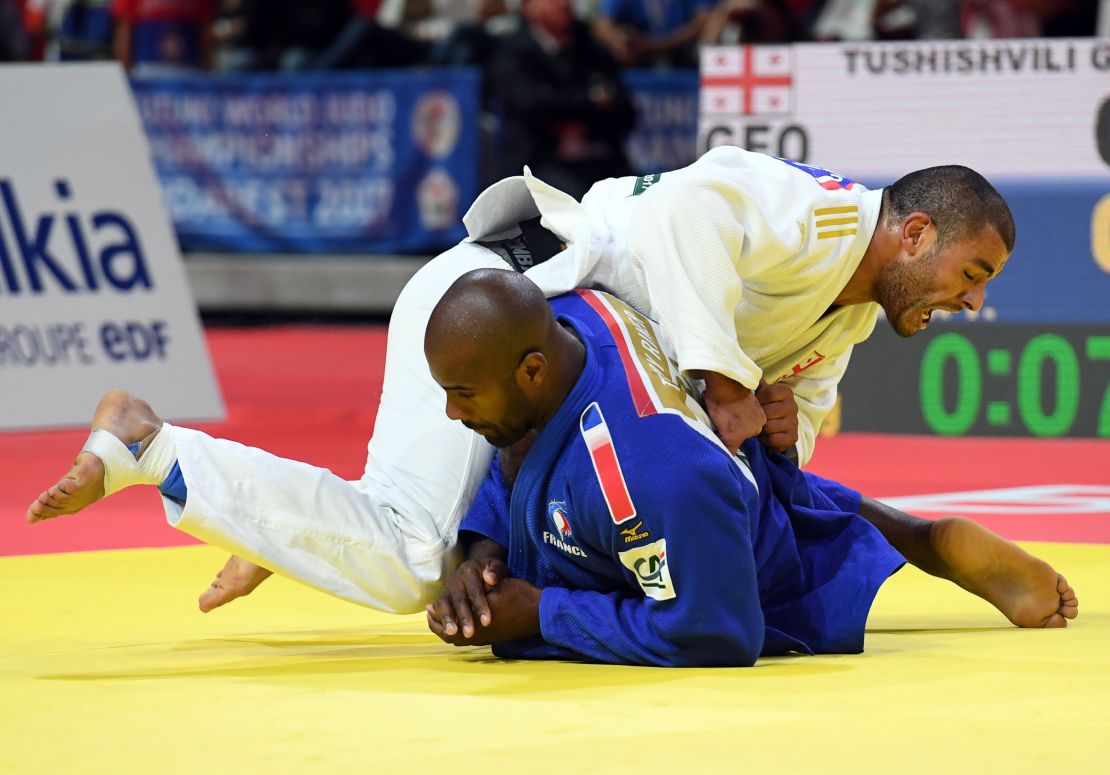Guram Tushishvili came as close to beating Teddy Riner than any competitor in the past seven years. 
