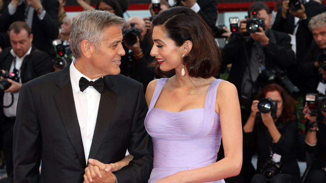 George Clooney is a regular at the Venice Film Festival. This year he attended with wife Amal Clooney for the screening of his latest directorial feat "Suburbicon." 