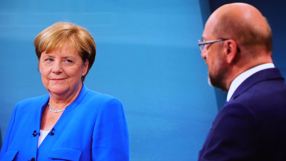 The comments about Turkey came during a live TV debate between Merkel and Schulz on Sunday night.