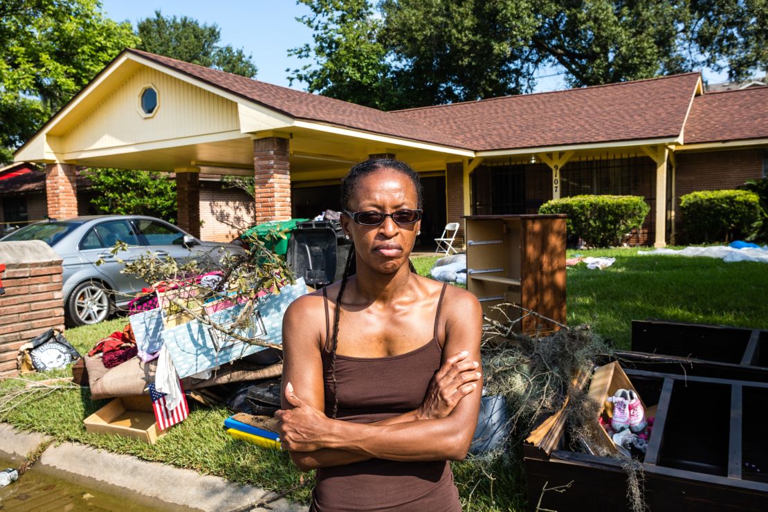 Felicia Darden has no flood insurance and no idea what the future holds.