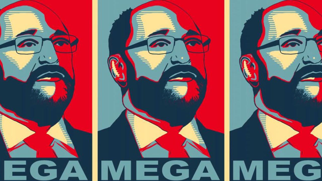 Schulz's election as leader of the SPD spawned the "MEGA" meme ("Make Europe Great Again"), riffing on President Donald Trump's campaign slogan.