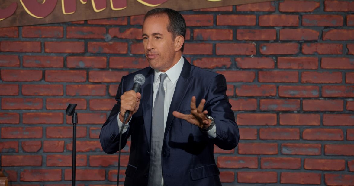 He's back. In this hour-long comedy special, Jerry Seinfeld returns to The Comic Strip, the famed club that helped start his career, for a performance of "jokes that put him on the comedy map," according to Netflix.