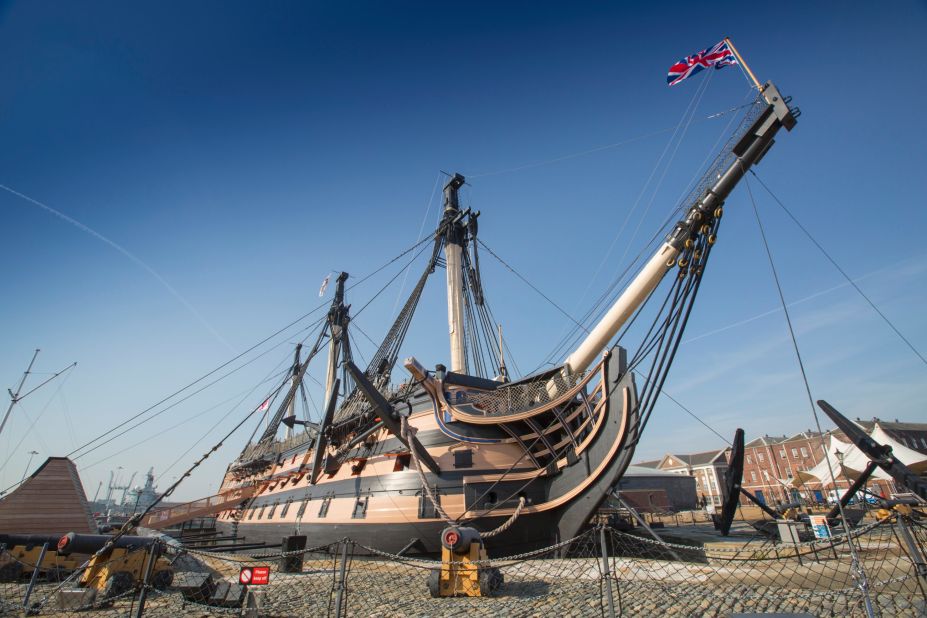 <strong>National Museum of the Royal Navy: </strong>The HMS Victory at Portsmouth's Historic Dockyard serves as a living museum to the Georgian Navy.