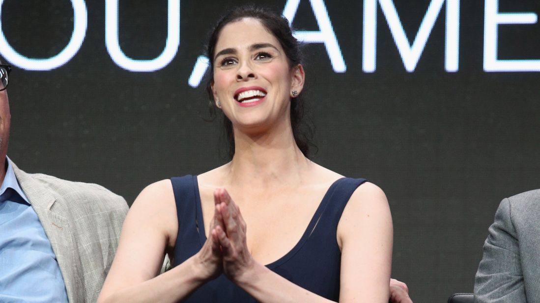 Sarah Silverman says she will attempt to reach out to what she's called "un-likeminded people" on her new Hulu series, the latest addition to an already crowded politics-meets-comedy programming space. 