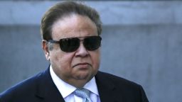Dr. Salomon Melgen arrives at a federal court to be indicted on corruption charges on April 2, 2015 in Newark, New Jersey. Melgen and U.S. Sen. Robert Menendez indicted on corruption charges stemming from the senator being accused of accepting nearly $1 million in gifts and campaign contributions.