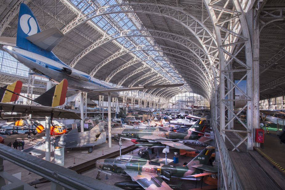 <strong>Royal Military Museum: </strong>From the balloon to the F-16, the Royal Military Museum's aviation hall features some 100 flying machines.