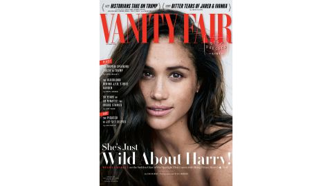 Markle spoke for the first time about her high-profile relationship in this month's Vanity Fair cover story.