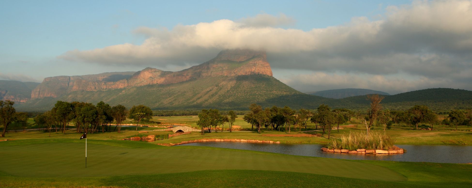 It's arguably one of the most spectacular settings in the world for a golf course. Situated within the South African bush -- in the Entabeni safari conservancy -- the Legend Golf Course is a three-hour drive from Johannesburg. 