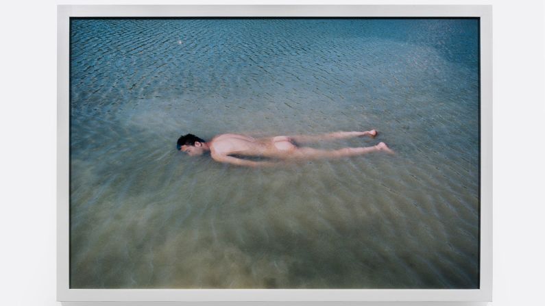 Ren Hang was known for his sexually expressive, often absurd images ... 