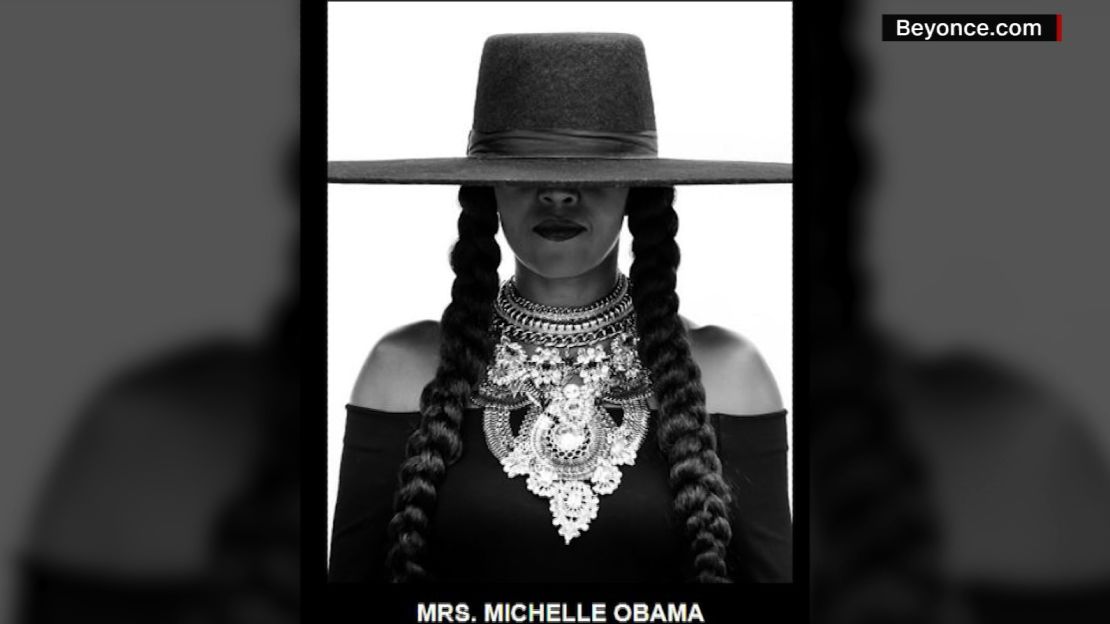 michelle obama beyonce birthday tribute moos