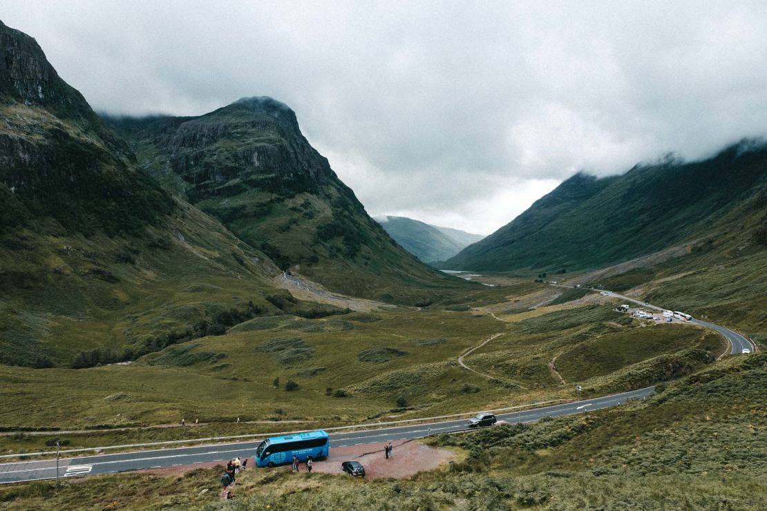 One of Tilney-Bassett's early jobs sent him to the Isle of Skye, in the Scottish Highlands.