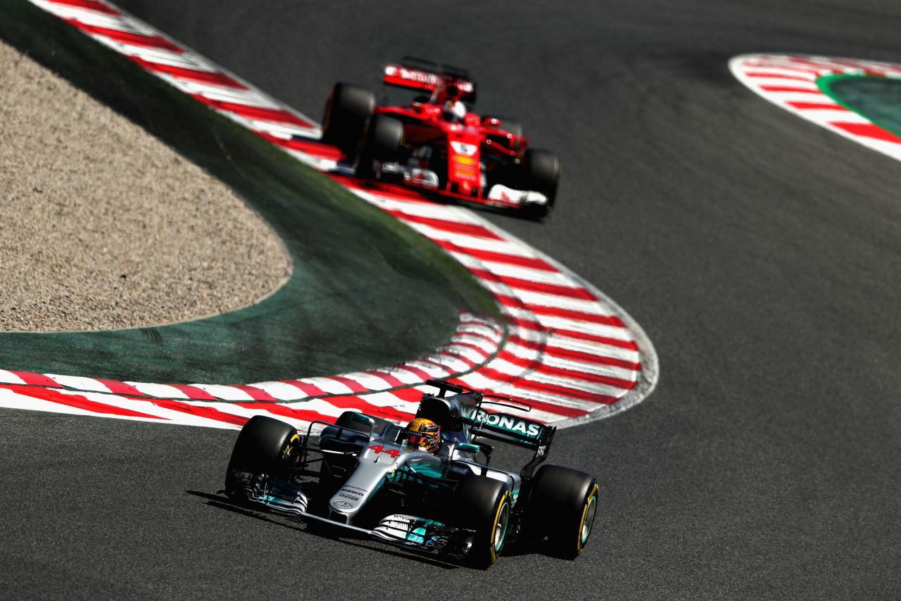 After missing out on a podium in Russia, Hamilton roared back to the top step at the Spanish Grand Prix. The Briton was overtaken by Vettel at the start but Hamilton fought back, dramatically overtaking his title rival later in the race to take the checkered flag. Red Bull's Ricciardo took third -- his first podium of the season after Bottas suffered an engine failure.<br /><br /><strong>Drivers' title race after round 5</strong><br />Vettel 104 points<br />Hamilton 98 points<br />Bottas 63 points