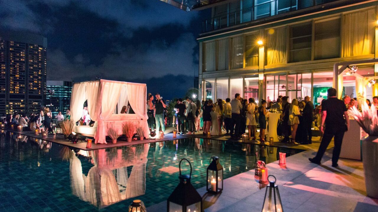 A party in the Mid-levels organized by Exclusive Venue by Rouge.