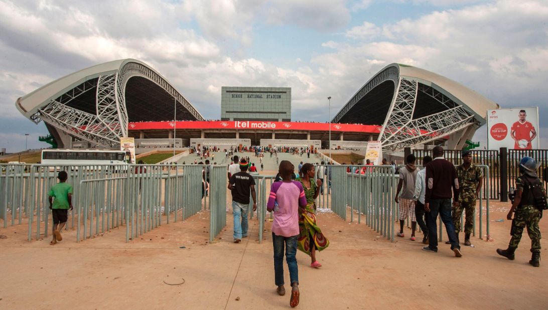 For decades, China has been funding stadiums and sports facilities in countries around the world. This stadium in Malawi, which was completed in 2014, is one of the most recent examples of what is known as "stadium diplomacy."