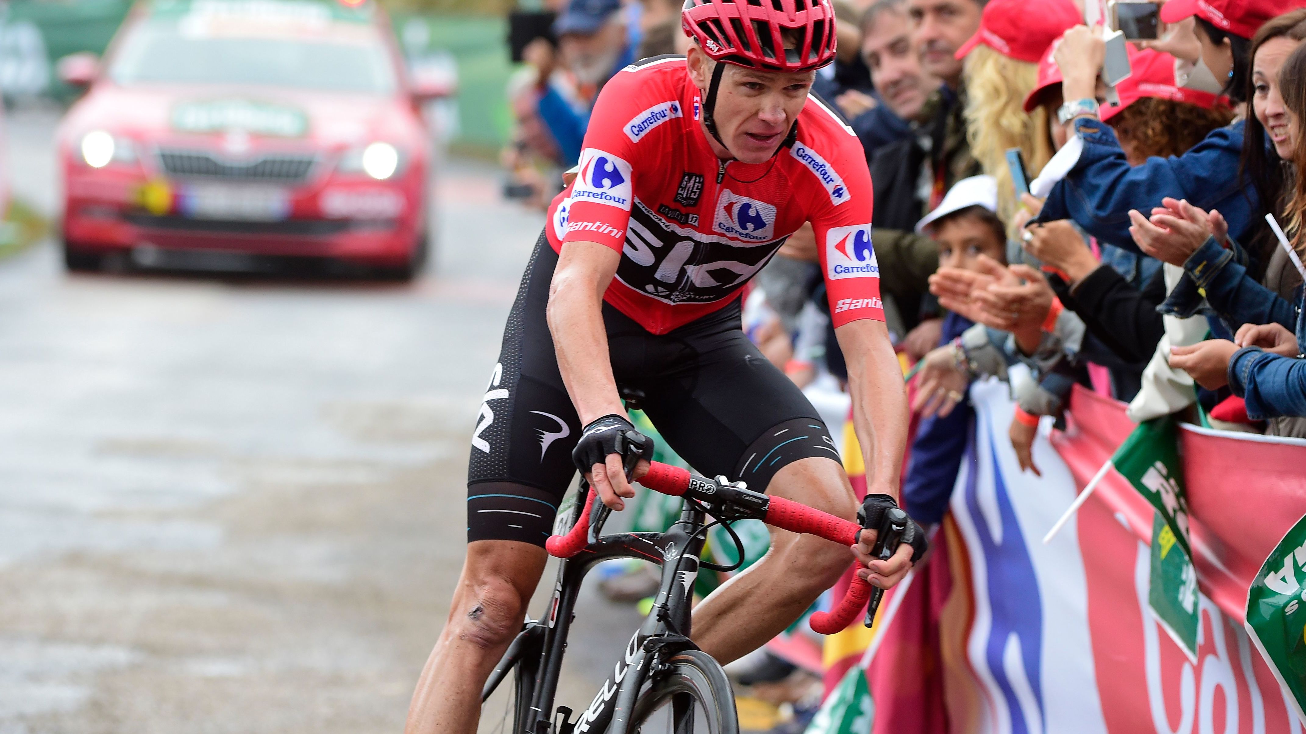 Britain's Chris Froome in action during this year's Vuelta. 