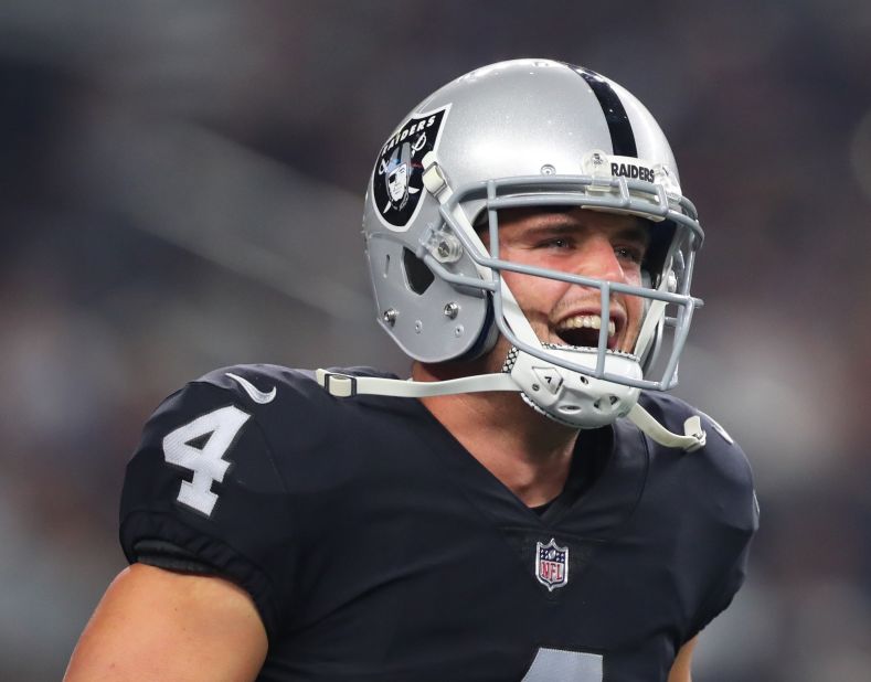 The Oakland Raiders made Derek Carr their franchise QB this offseason with a five-year, $125 million deal -- briefly crowning the former Fresno State man as the highest paid player in the league. Carr has been a Pro-Bowler two of his first three seasons in Oakland. 