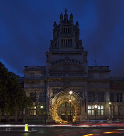 In 2011,  AL_A installed a wave of American red oak outside of the V&A as part of the London Design Festival. 