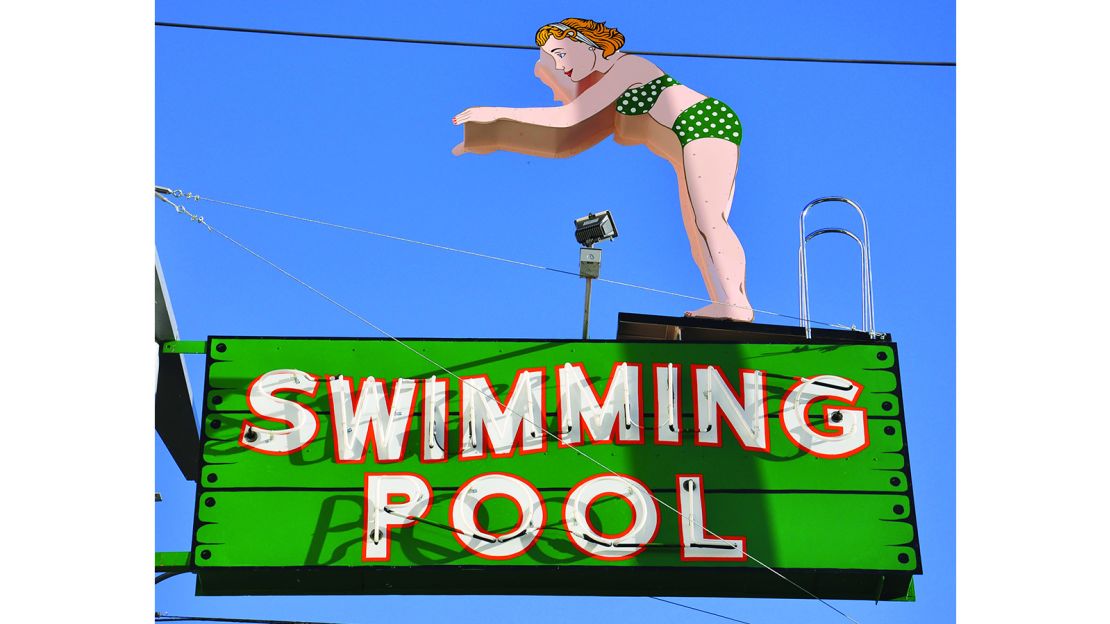 This striking sign was restored by law firm Piccaretta Davis when they bought the former hotel building in 1991.
