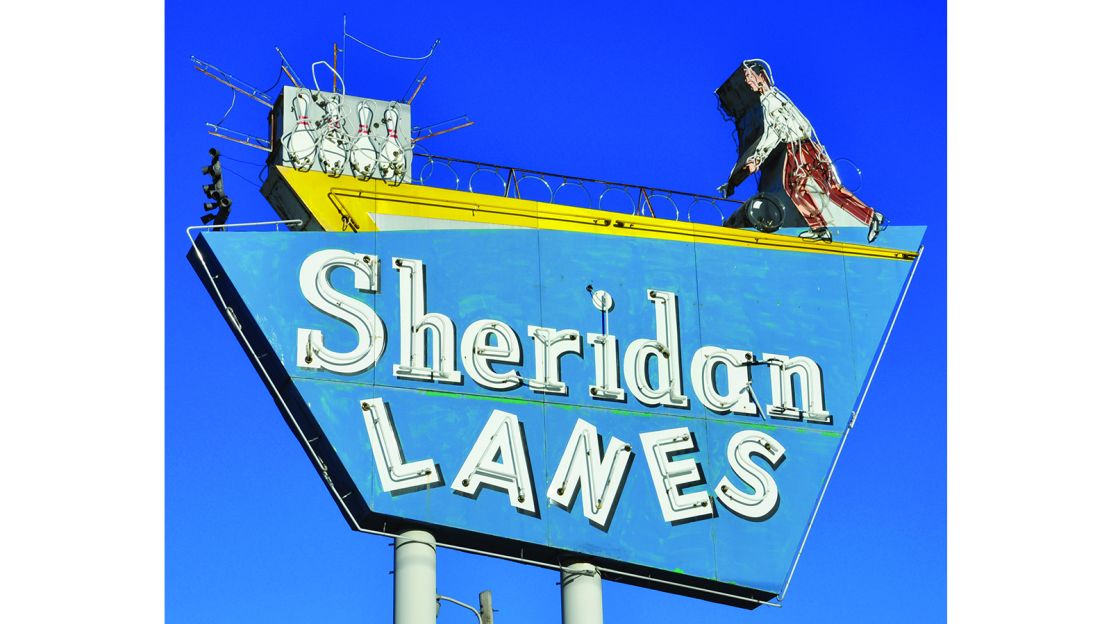 Oklahoma's Sheridan Lanes sign was dismantled and then reinstated following outcry.