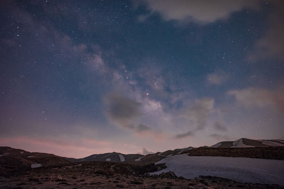 The Milky Way pictured from near Kfardebian, Lebanon.