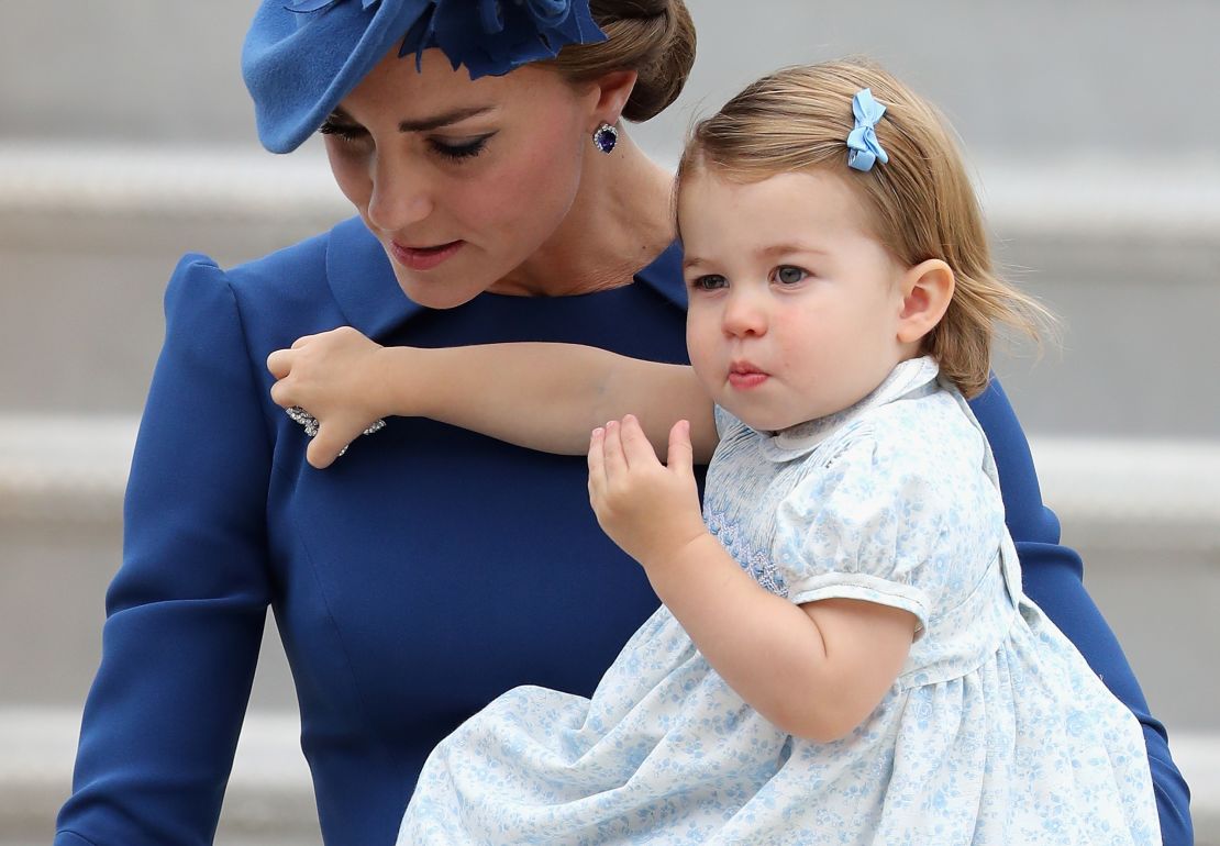 William and Kate toured Canada last year with their two children, George and Charlotte.