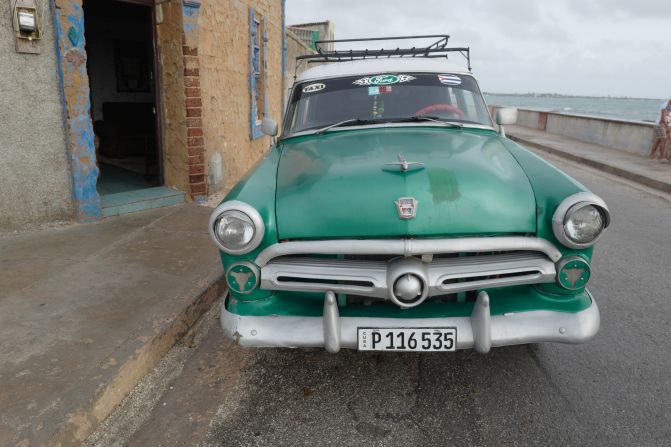 The profits from these cab rides encourage Cubans to search the island for old cars to fix up. 