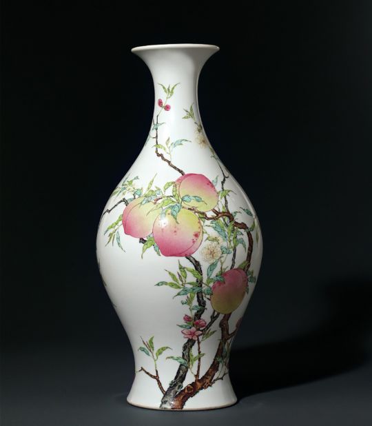 This vase spent several decades unprotected in the home of the former US ambassador to Israel and former publisher of the International Herald Tribune, Ogden Reid, who inherited the vase from his mother, according to Chow. Reid sold the vase at a Sotheby's Hong Kong auction in 2002 for $5.34 million (HK$41,500,000), an auction record for Qing Porcelain at that time. 
