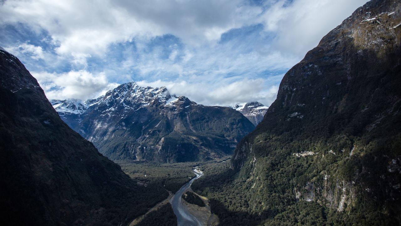 The steep Alps and lush valleys of the South Island create some of the most iconic vistas in New Zealand.
