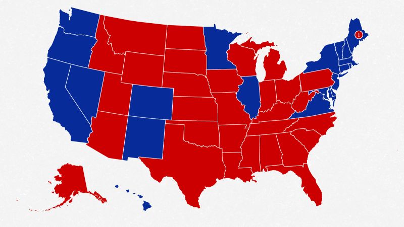 Two political handicappers say the Electoral College map now leans