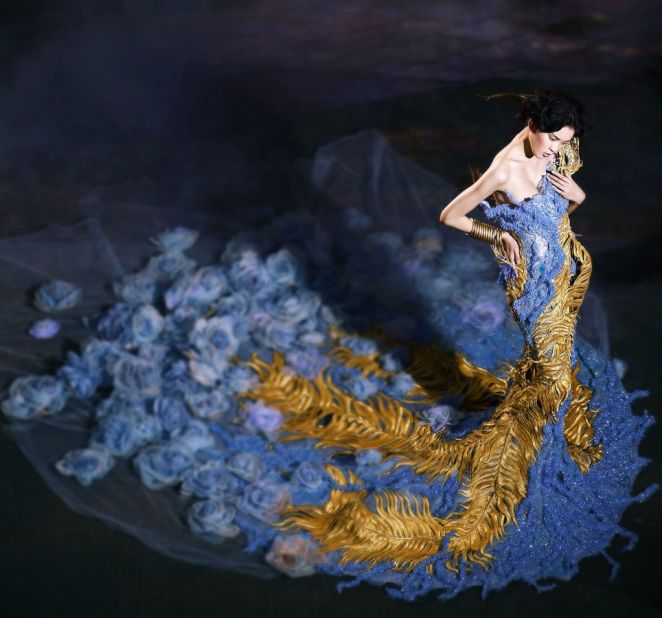 The designer celebrated the Chinese lunar year of the dragon with her mythology-inspired collection, "Legend of the Dragon," in 2012.