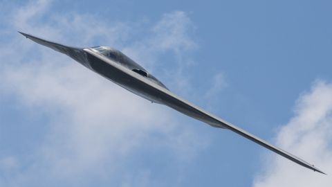 A US B-2 stealth bomber. 