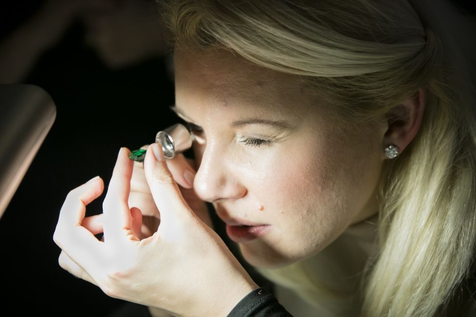 Value isn't always monetary. At L'École jewelry school, students are taught to appreciate gems through courses like "Art History of Jewelry" and "The Universe of Gemstones." 