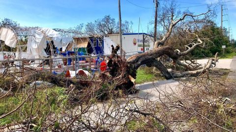 Brad Whitworth drove through Key Largo to document the property damage Irma left behind.