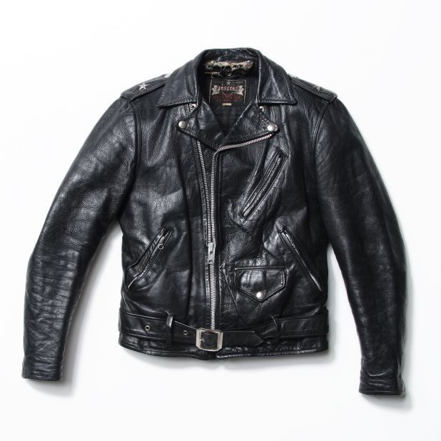 This One-Star Perfecto Leather Motorcycle Jacket from the late 1950s is part of MoMA's "Items: Is Fashion Modern?," an exhibition that brings the 111 garments and accessories that have had the most profound effect on the world.