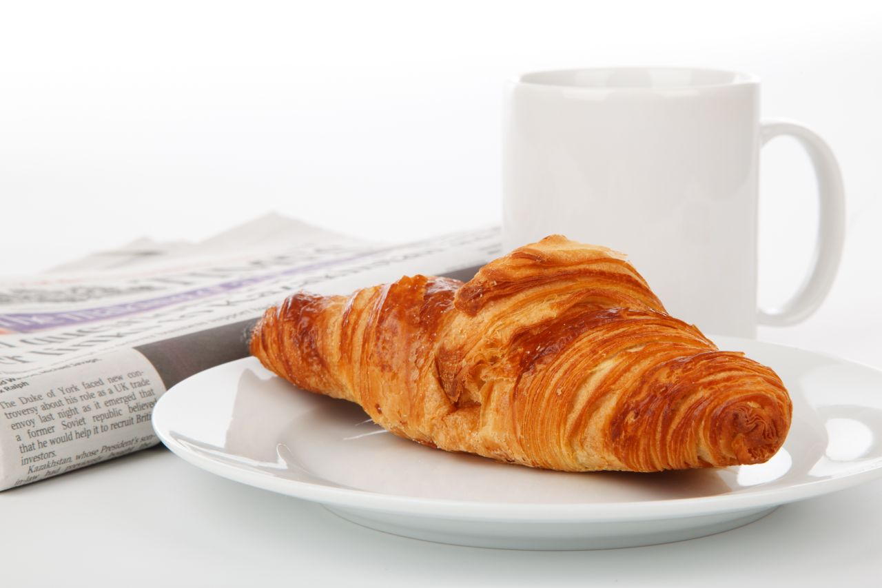 <strong>Croissant, France:</strong> Channel your inner Parisian with a mouthful of buttery croissant, best accompanied by a steaming cup of hot coffee.