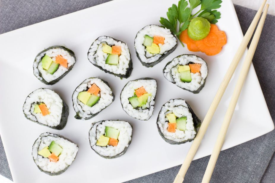 <strong>Sushi, Japan:</strong> This Japanese culinary delight has migrated across the world, becoming a staple of fast food dining.