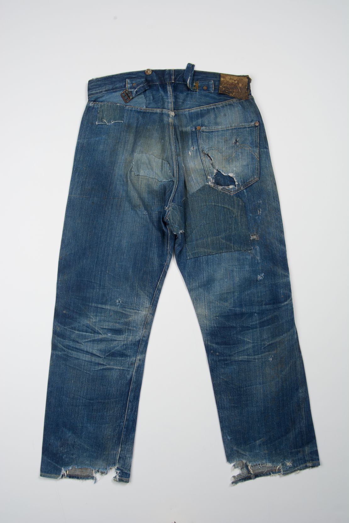 A pair of Levi's 501 jeans.