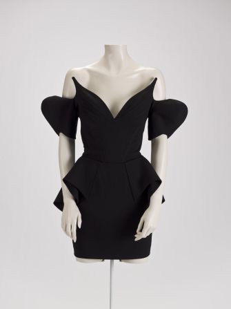 Some items are represented by more than one example. This 1981 Thierry Mugler dress is just one of several little black dresses.